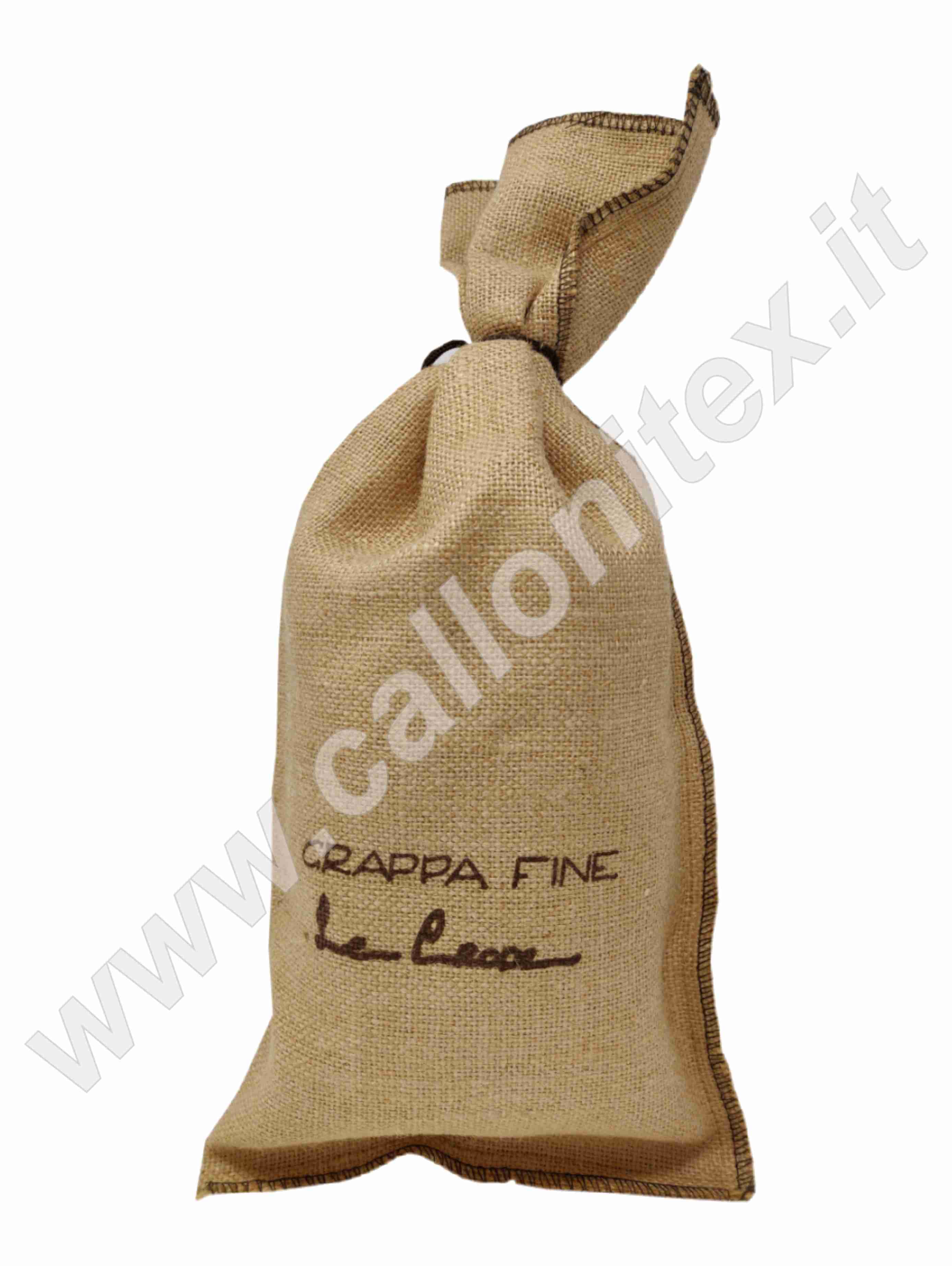 Sacchetti di juta portabottiglie